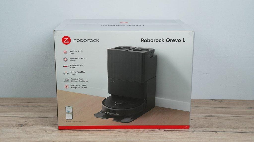 Roborock Qrevo L: Dėžė