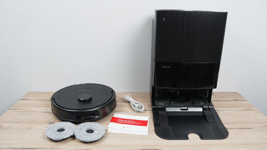 Roborock Qrevo L: Pakuotės turinys