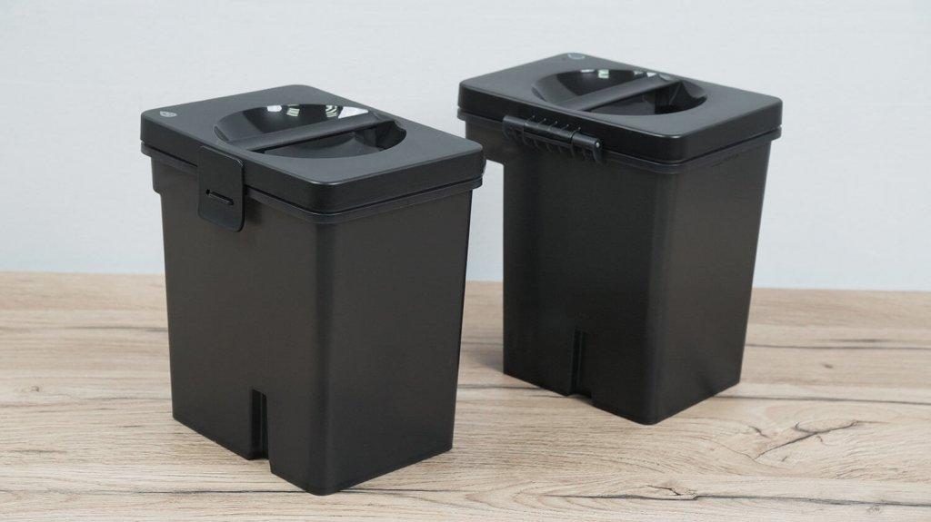 Roborock Qrevo L: Vandens rezervuarai