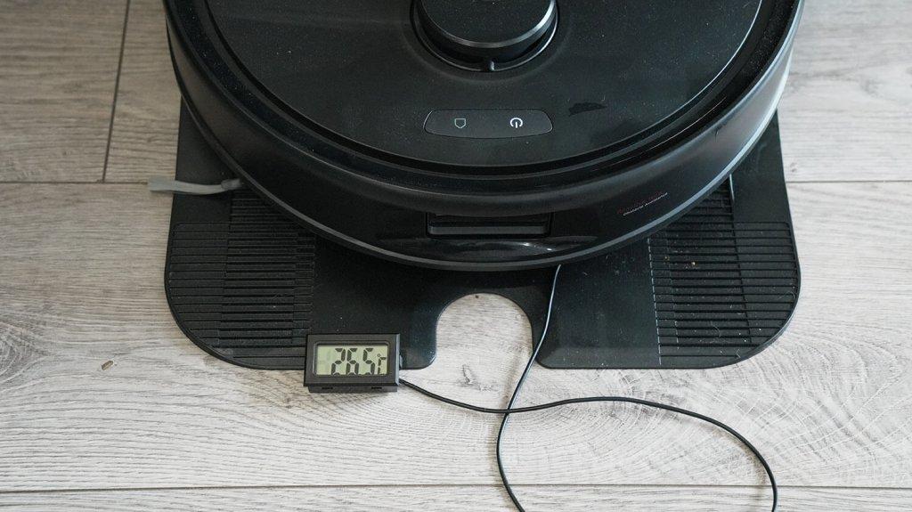 Roborock Qrevo L: Servetėlių džiovinimas