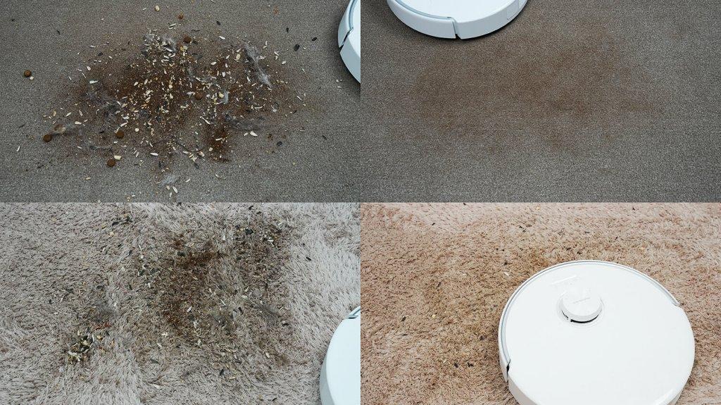 Trouver P50 Pro Ultra: kilimų valymas