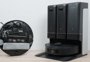 „Trouver Z50 Ultra“: savaime išsivalanti grindų šluostė, 19 000 Pa, universali stotelė