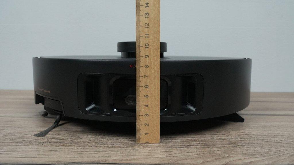 Trouver Z50 Ultra: korpuso aukštis