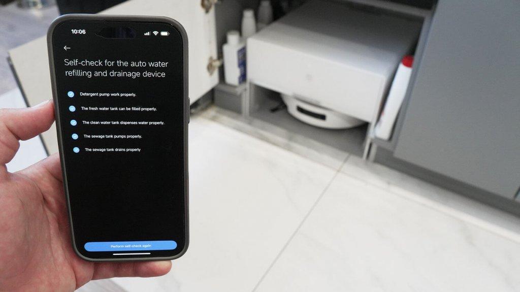 „Xiaomi Mijia M40s“ (OV21CNRD): stoties savikontrolė