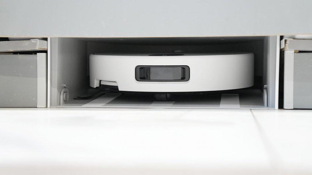 „Xiaomi Mijia M40s“ (OV21CNRD): Atstumas robotui išvažiuoti iš stoties