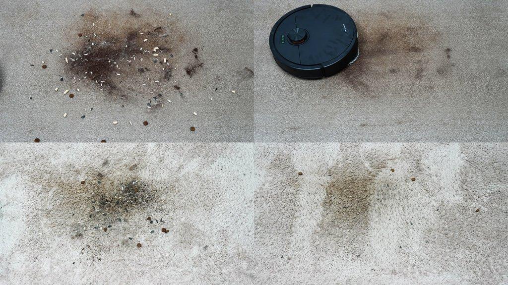 Deerma DEM-X70: Kilimų valymas