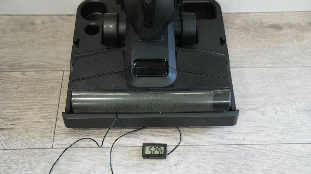 „Deerma VX100 Ultra“: džiovinimo temperatūra voleliu