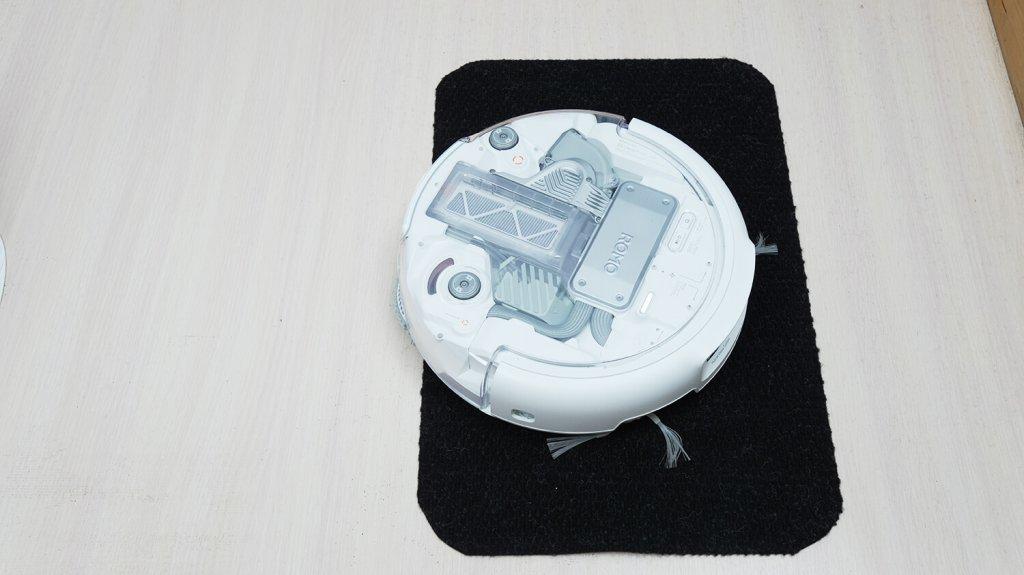 DJI ROMO P: važiavimas juodais paviršiais