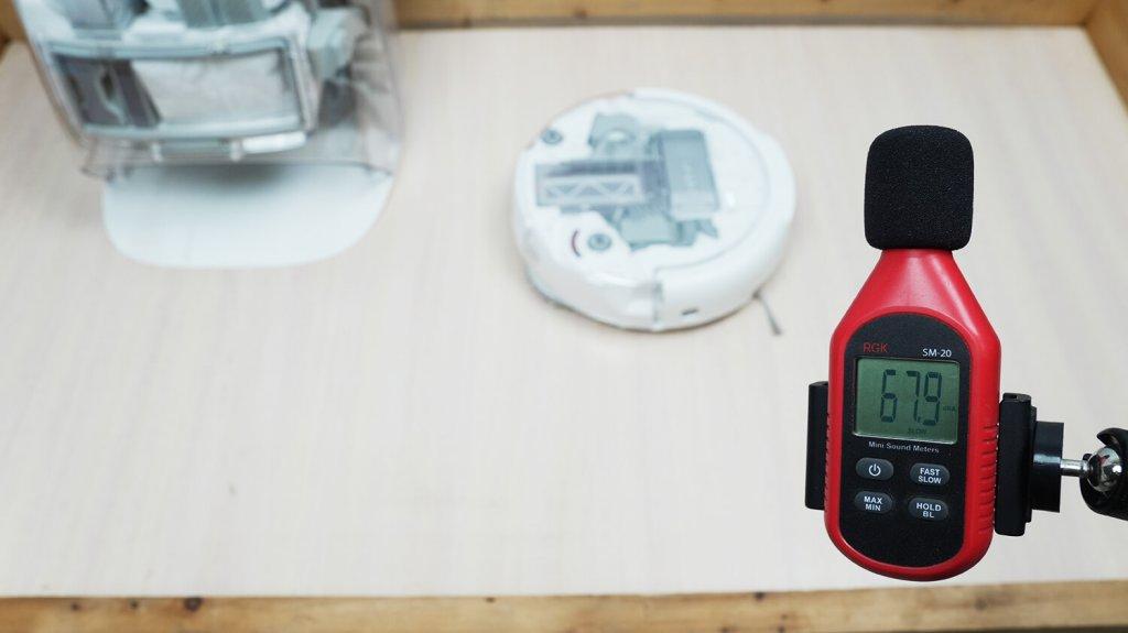 DJI ROMO P: Triukšmo lygis