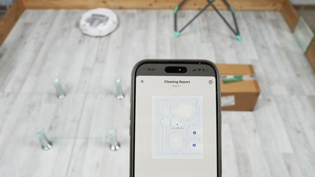 DJI ROMO P: Naršymas kambaryje su kliūtimis