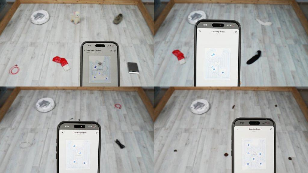 DJI ROMO P: Objektų aptikimas ant grindų