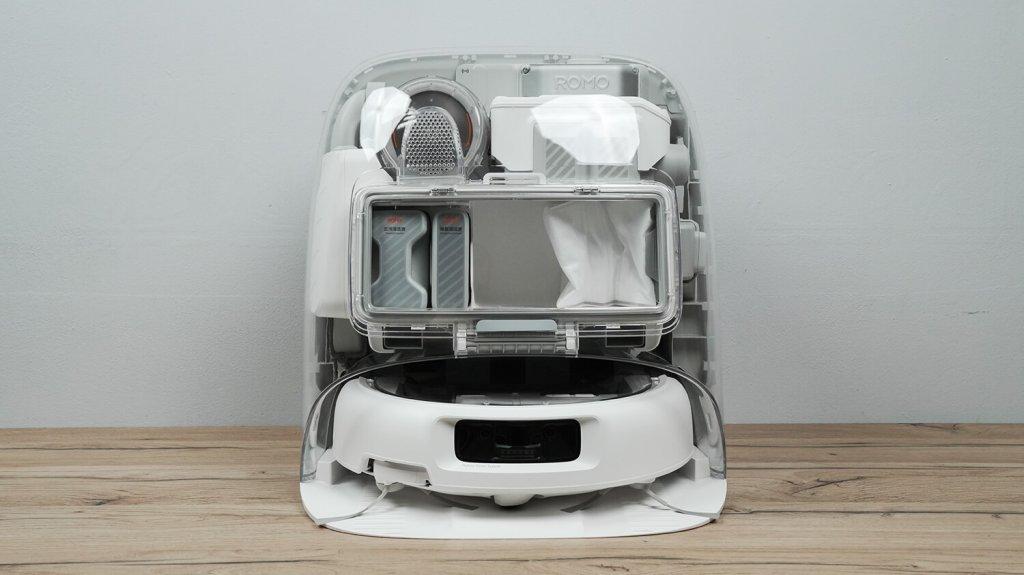 DJI ROMO P: Robotas kanalizacijos prijungimo stotyje