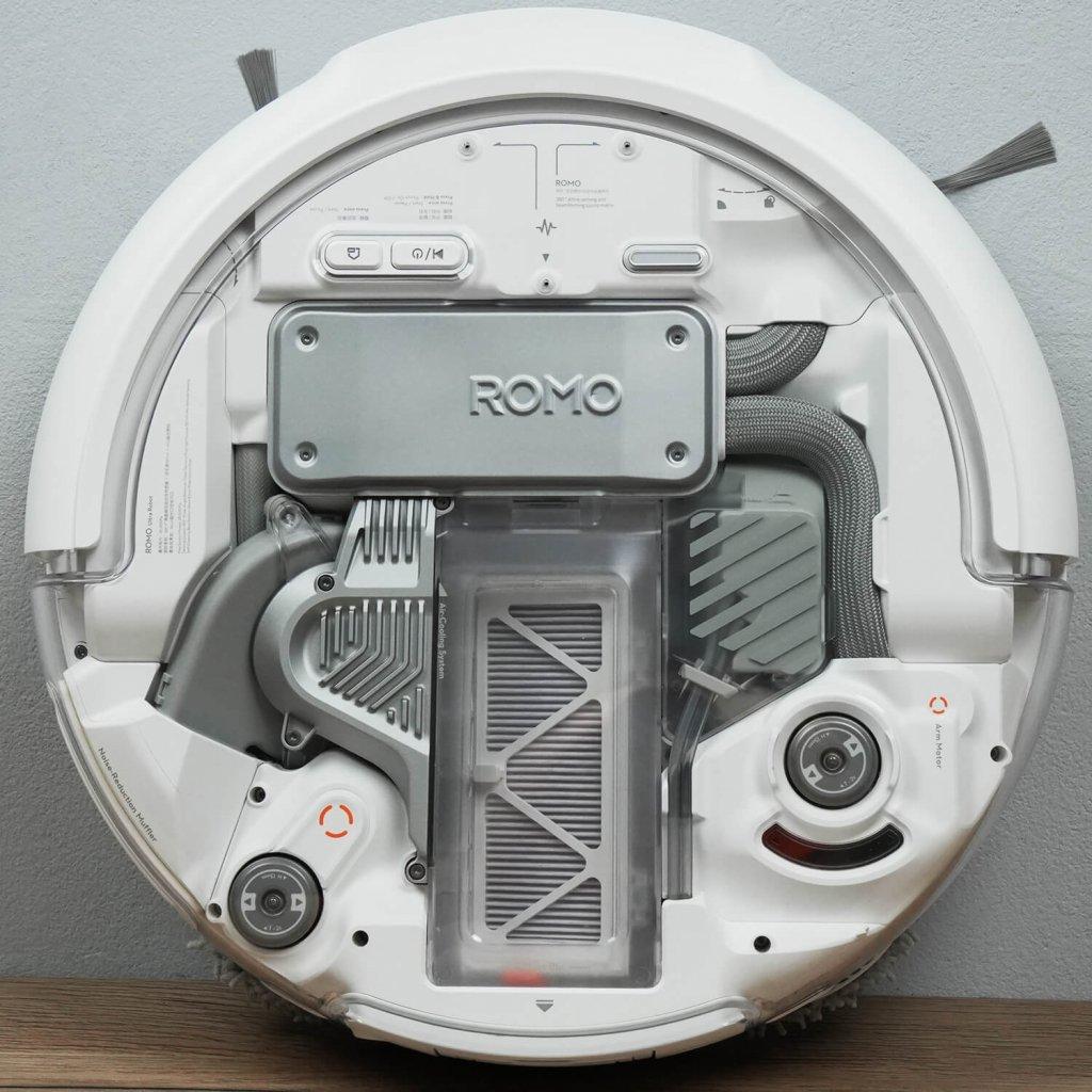 DJI ROMO P: vaizdas iš viršaus