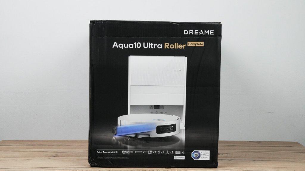 „Dreame Aqua 10 Ultra“ volelis komplekte: dėžutė