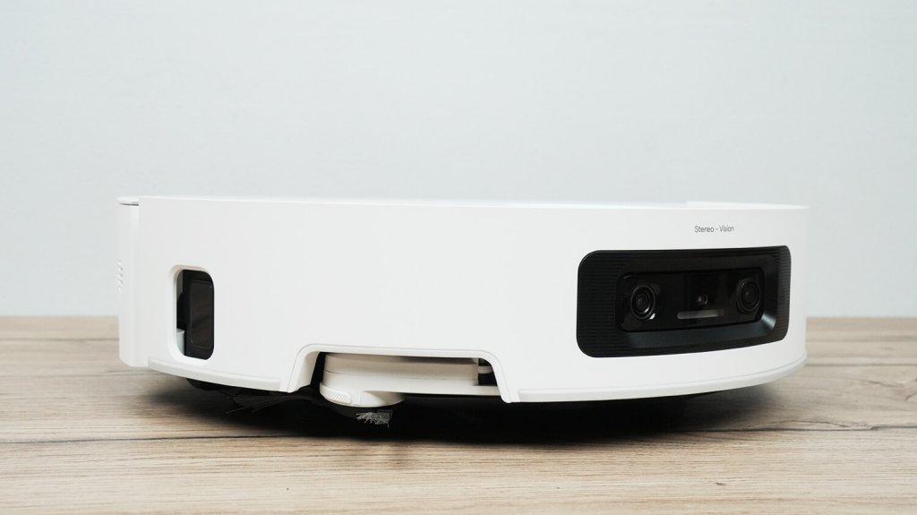 „Dreame Aqua 10 Ultra“ volelis komplekte: vaizdas iš šono