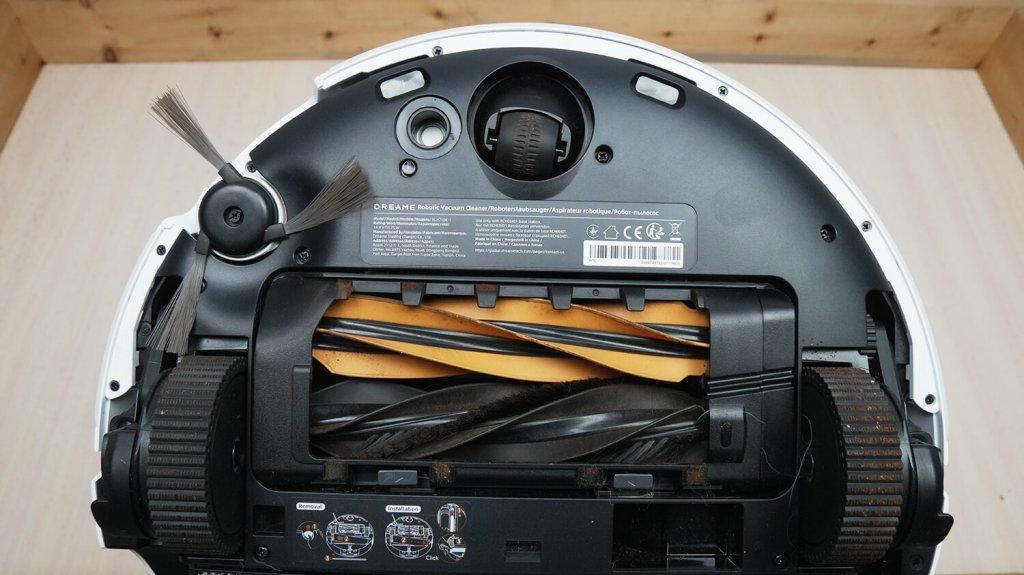 „Dreame Aqua 10 Ultra Roller“ valymo volelis baigtas: valymo modulio būsena