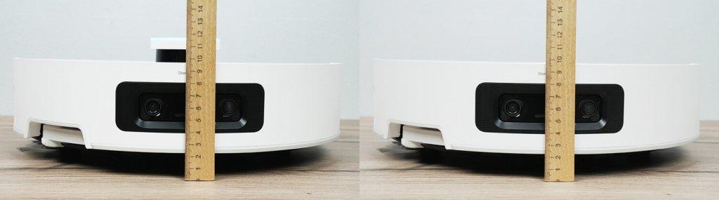 „Dreame Aqua 10 Ultra“ komplektas: kūno aukštis