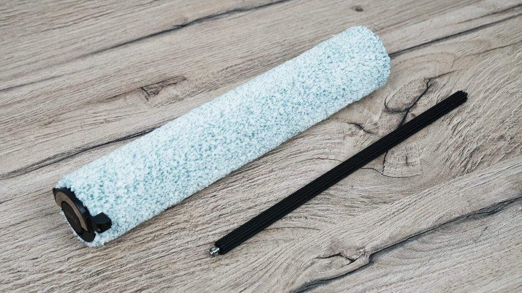 „Dreame Aqua 10 Ultra“ volelis: plaukų ir silikono volelis