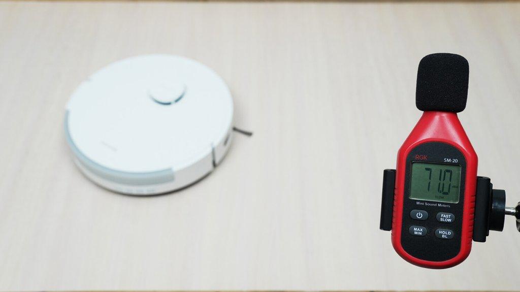 Dreame D20 Pro: triukšmo lygis