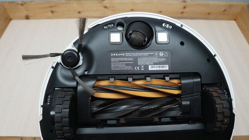 Dreame D20 Pro: valymo modulio būsena