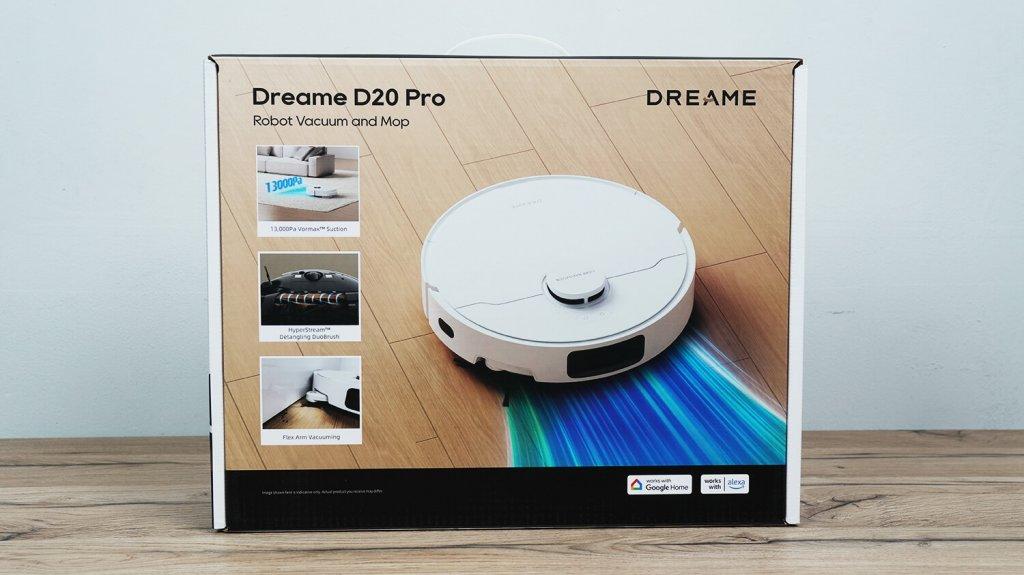Dreame D20 Pro: Dėžutė