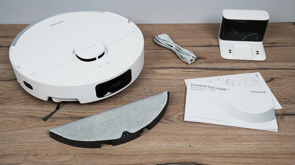 Dreame D20 Pro: Pakuotės turinys