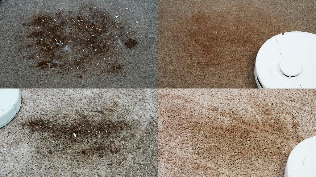 Dreame F10: Kilimų valymas