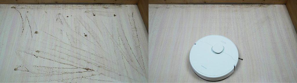 Dreame F10: Nešvarumų šalinimas