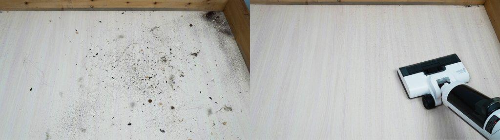 „Neatsvor T50“: Šiukšlių surinkimas nuo laminuotų grindų