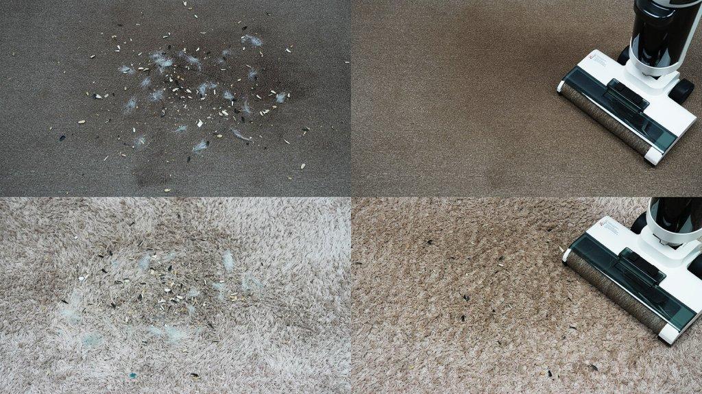 Neatsvor T50: Kilimų valymas