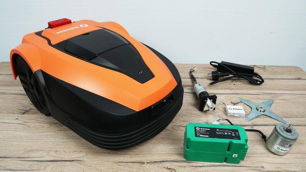 Robokos RM600i: Dalys