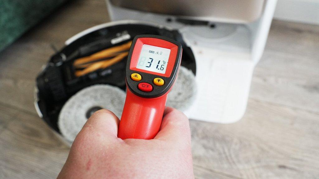 „Trouver V50 Ultra Complete“: audinio temperatūra po skalbimo