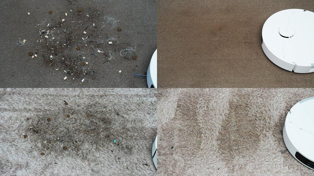 Dreame L40: Kilimų valymas