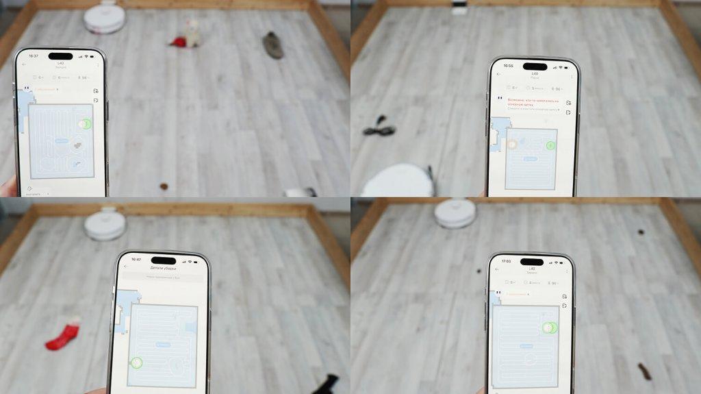 „Dreame L40“: objektų atpažinimas ir vengimas