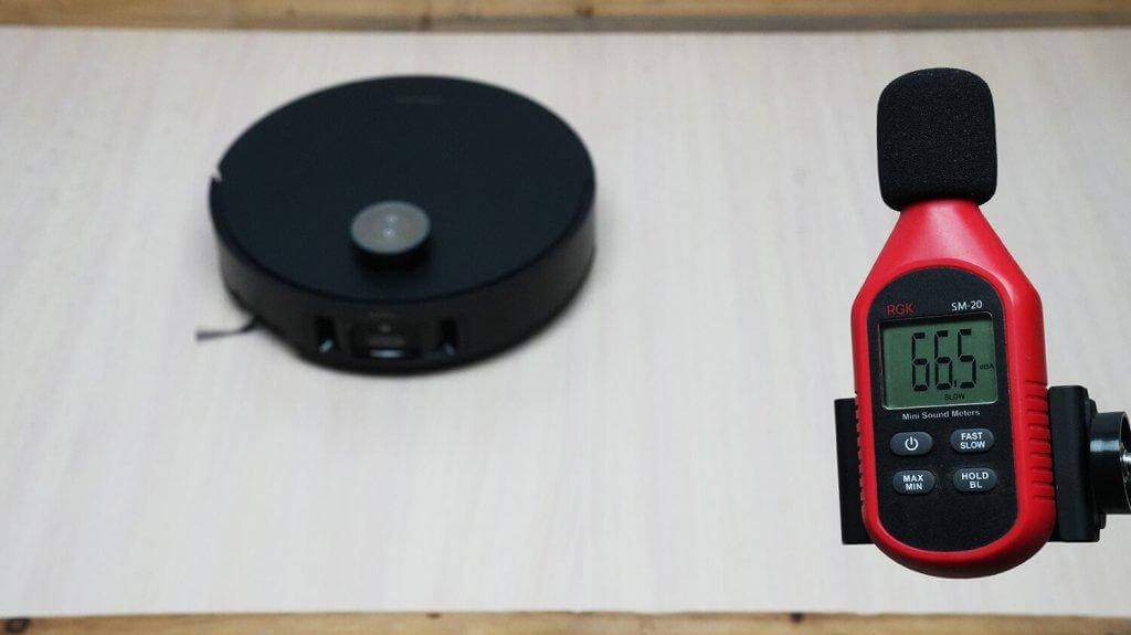 Dreame Matrix10 Ultra: triukšmo lygis