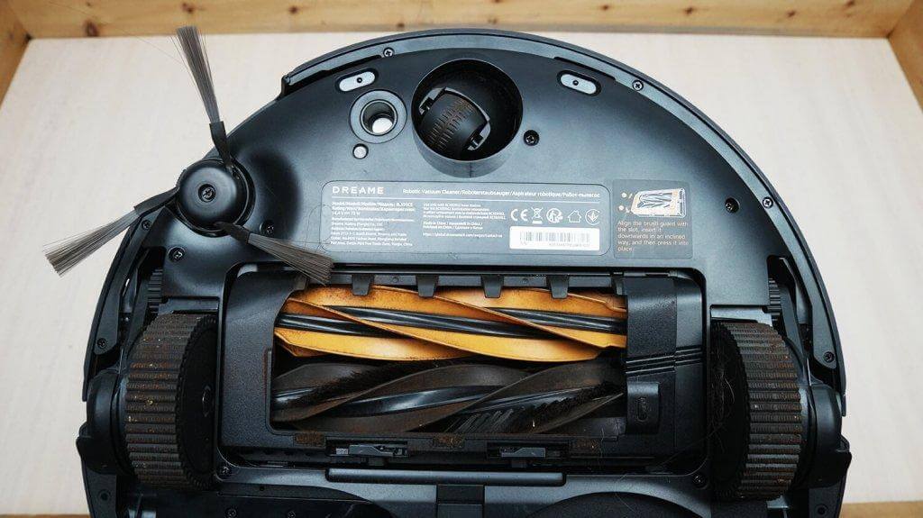 Dreame Matrix10 Ultra: šepetėlio būklė