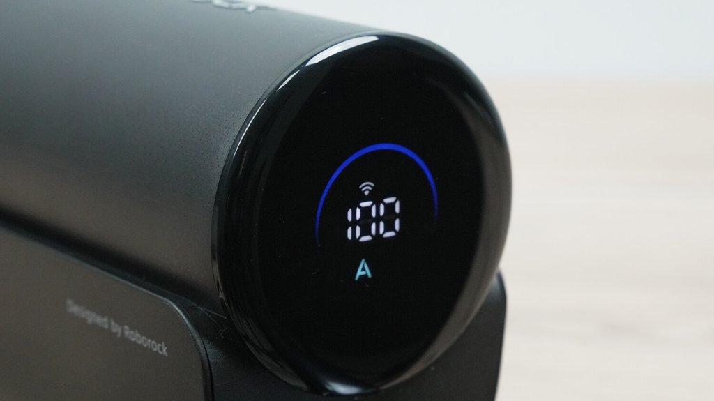 „Roborock F25 Ultra“: ekranas