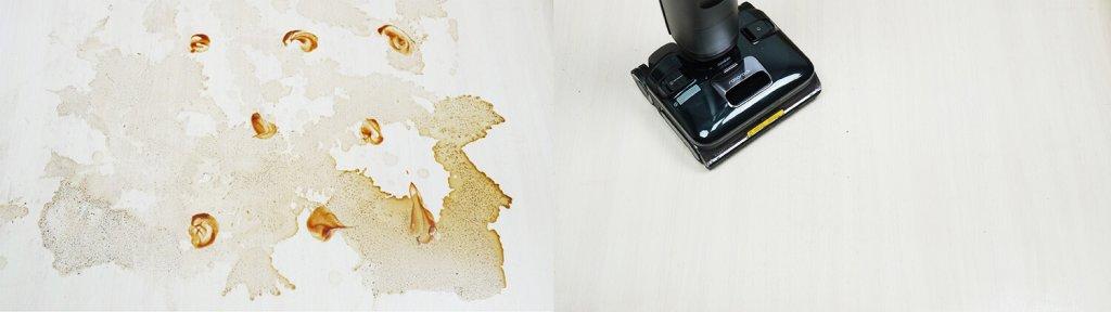 Roborock F25 Ultra: dėmių šalinimas