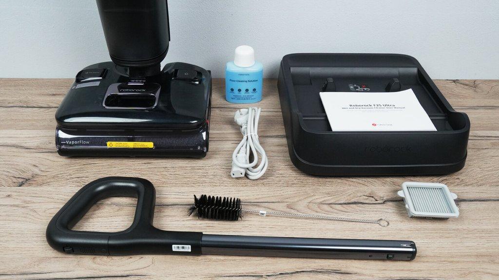 Roborock F25 Ultra: Pakuotės turinys