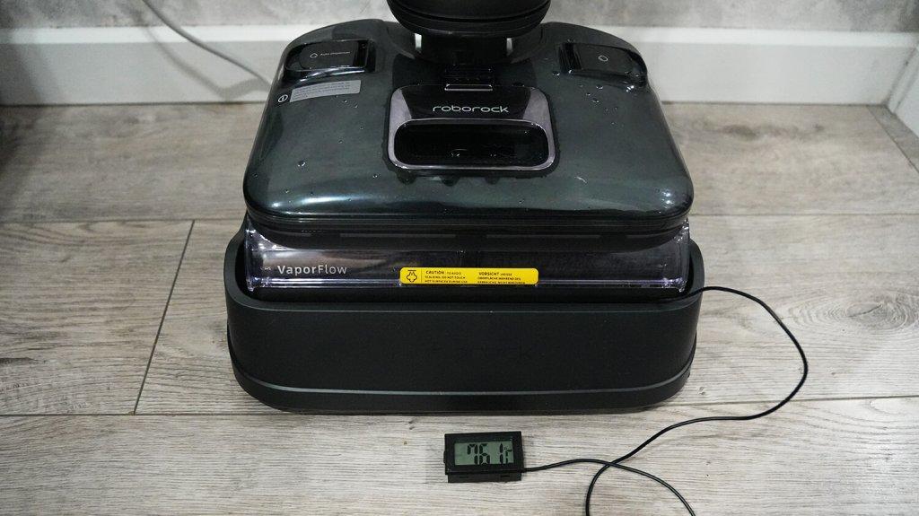 „Roborock F25 Ultra“: džiovinimo temperatūra voleliu