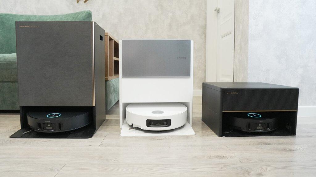 „Dreame 2025“ stoties dydžio palyginimas