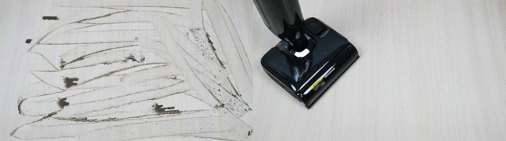 „Trouver M50 Ultra“: grindų valymas nuo purvo