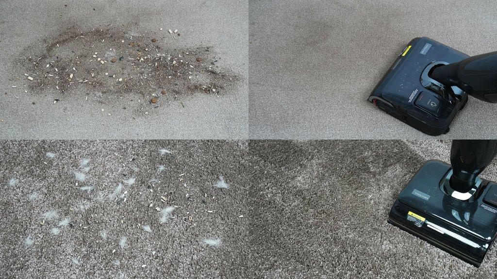 „Trouver M50 Ultra“: kilimų valymas