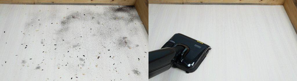 „Trouver M50 Ultra“: šiukšlių surinkimas nuo laminuotų grindų