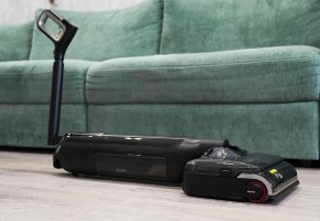 „Trouver M50 Ultra“: sulankstoma rankena, automatinis valytuvas, 22000 Pa ir greitas džiūvimas stotyje!