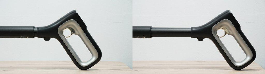 „Trouver M50 Ultra“: rankenos aukščio reguliavimas