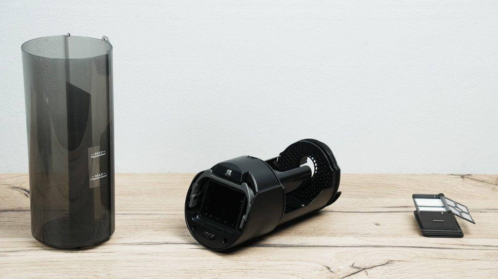 Dreame H12 Dual FlexReach: filtravimo sistema