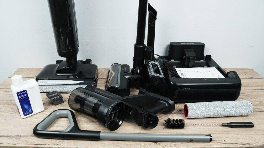 „Dreame H12 Dual FlexReach“: Įranga