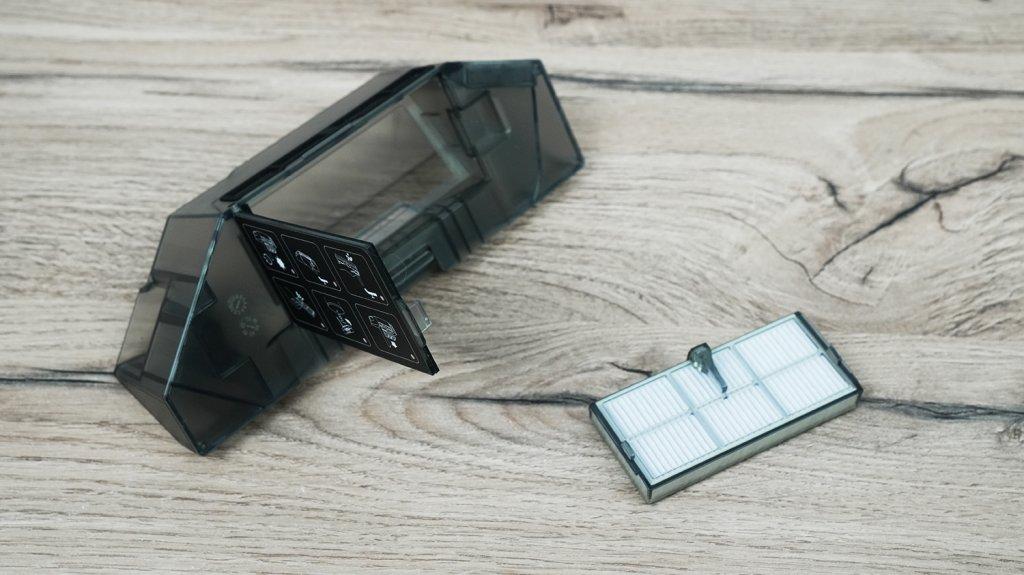 Trouver P50 Ultra: dulkių dėžė ir filtras