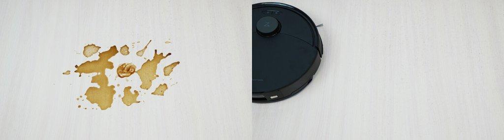 Roborock Q8 Max Pro Plus: dėmių šalinimas